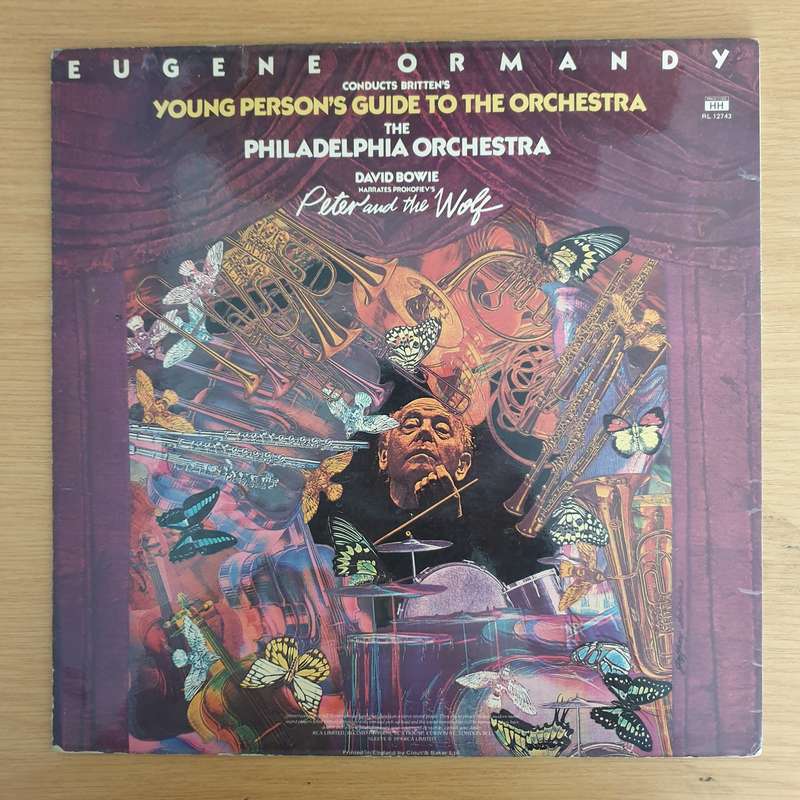 David Bowie Narrates - Peter And The Wolf / Young Person's Guide To The Orchestra - Vinyl LP Reco...