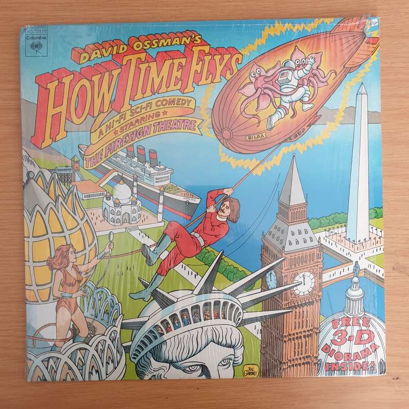 The Firesign Theatre  David Ossman  How Time Flys - Vinyl LP Record (VG+)