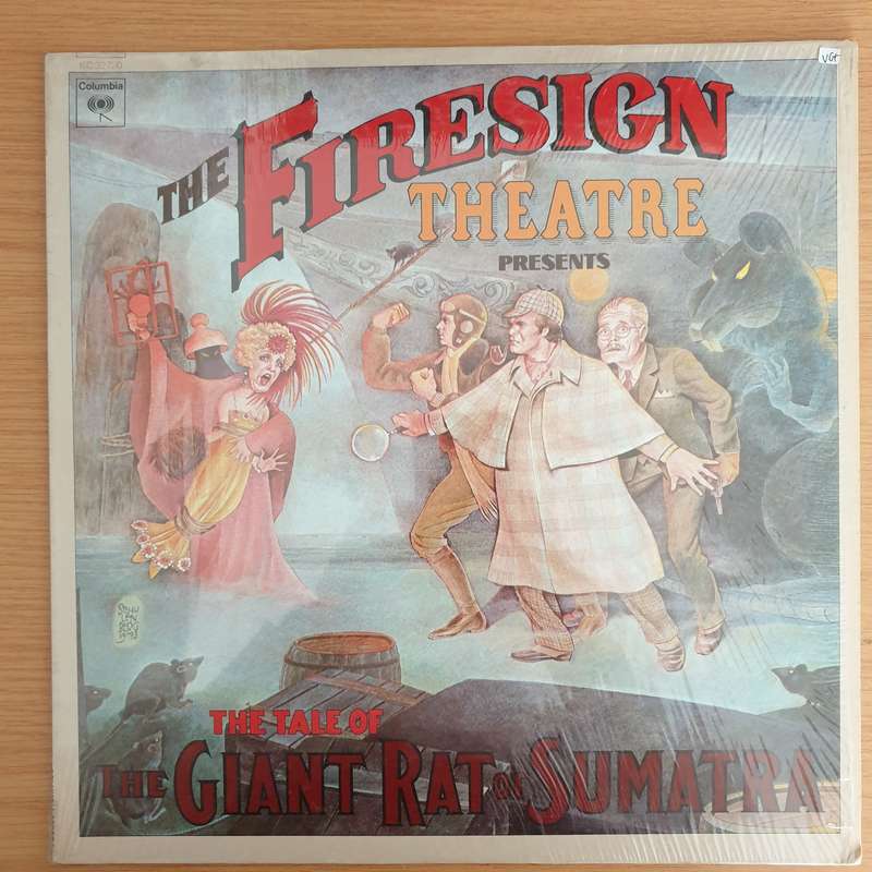 The Firesign Theatre  The Tale Of The Giant Rat Of Sumatra - Vinyl LP Record (VG+)