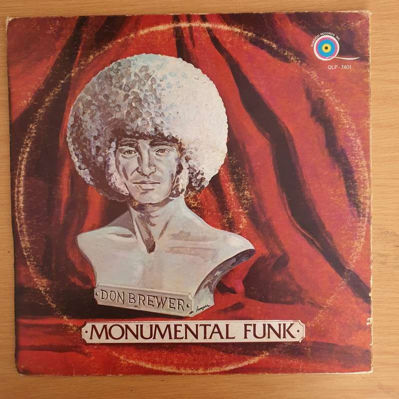 Mark Farner & Don Brewer  Monumental Funk - Vinyl LP Record (VG+)