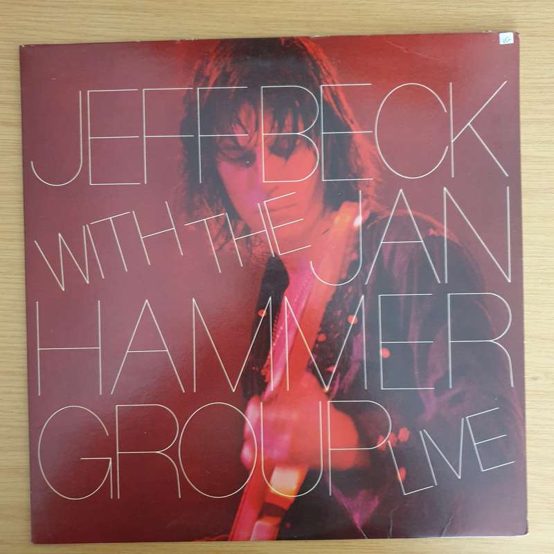 Jeff Beck With The Jan Hammer Group  Live  - Vinyl LP Record  (VG)