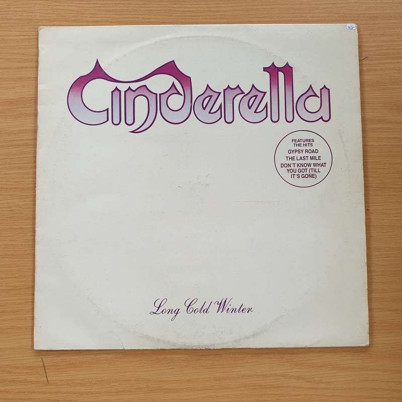 Cinderella  Long Cold Winter  Vinyl LP Record (VG+)