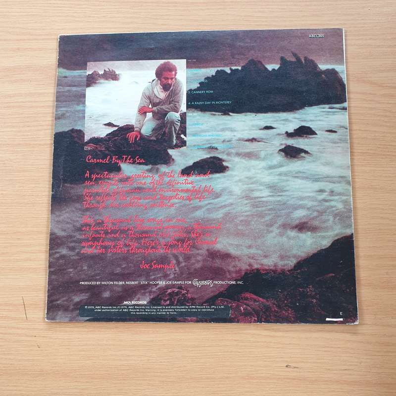 Joe Sample  Carmel  Vinyl LP Record (VG+)