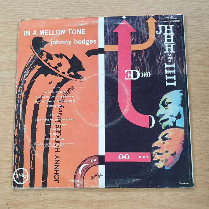 Johnny Hodges  In A Mellow Tone  Vinyl LP Record (VG+)