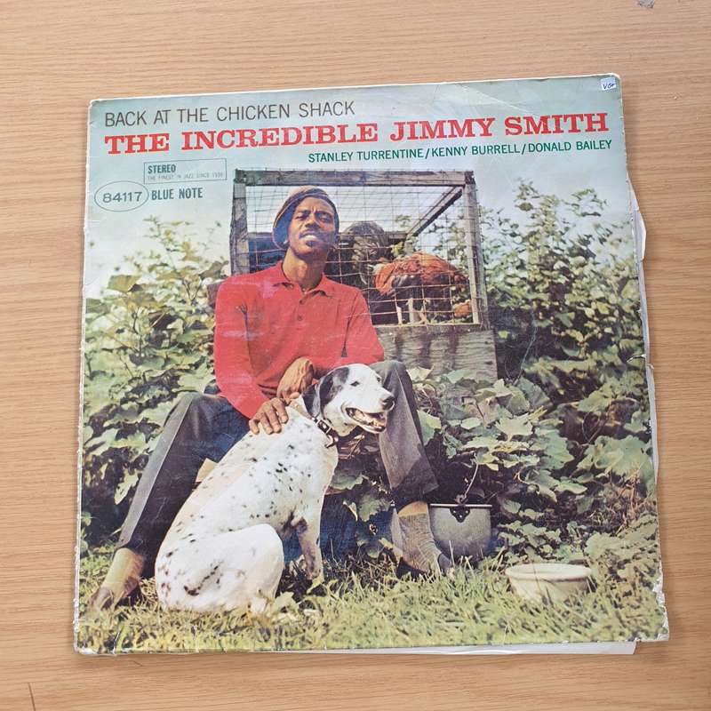 The Incredible Jimmy Smith  Back At The Chicken Shack  Vinyl LP Record (VG+)
