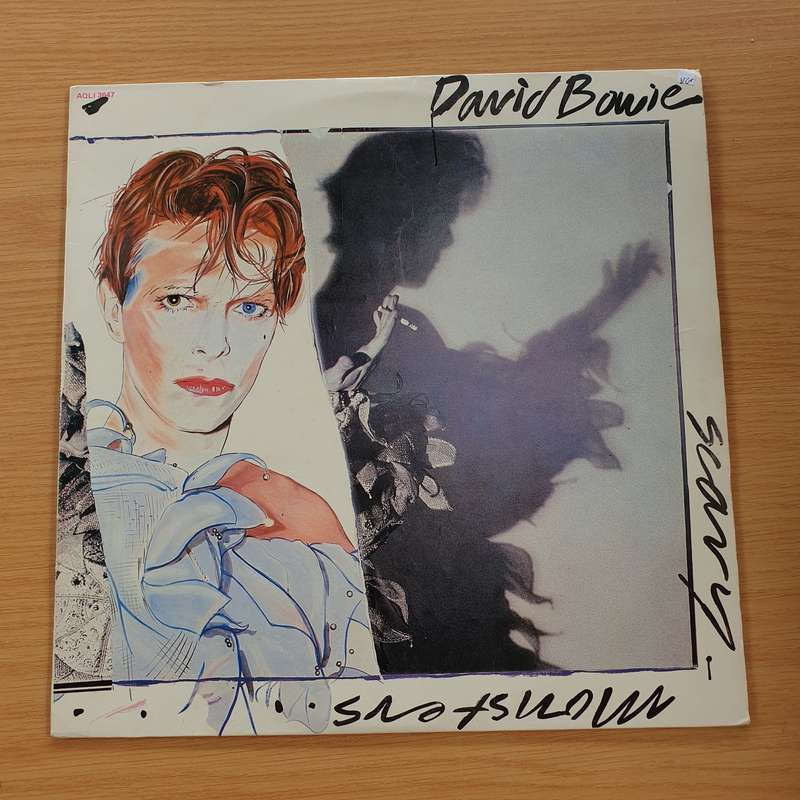 David Bowie  Scary Monsters  Vinyl LP Record (VG+)