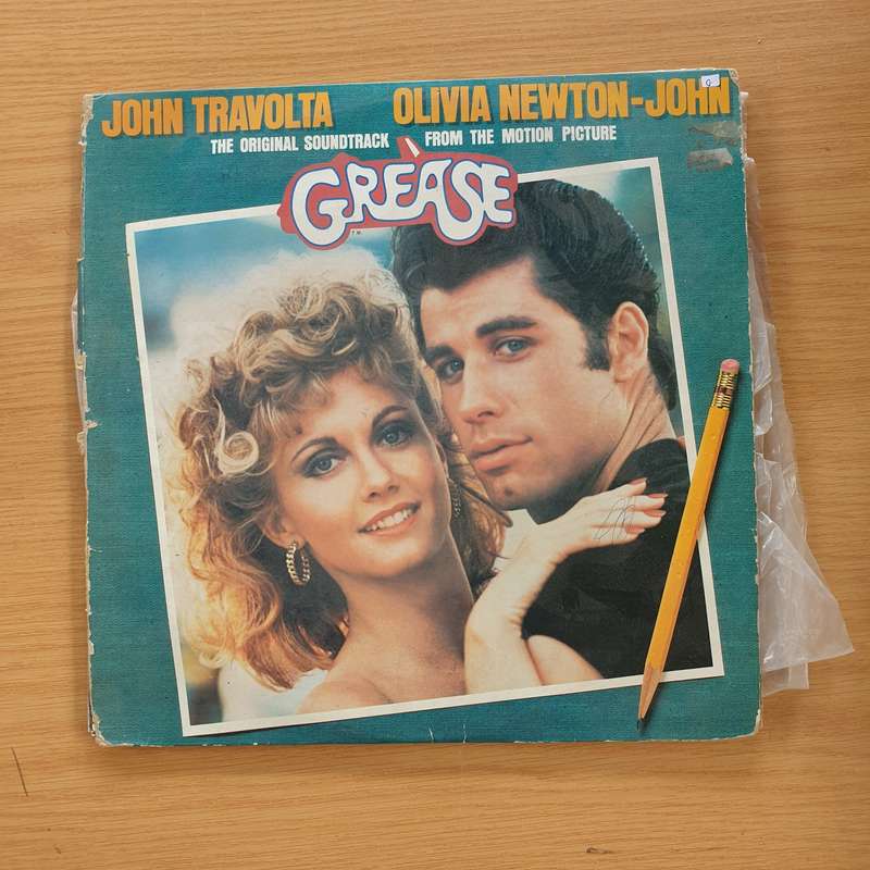 Grease (The Original Movie Soundtrack)  - Double Vinyl LP Record  - Good Quality (G)