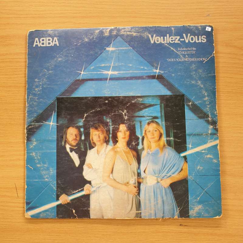 ABBA  Voulez-Vous - Vinyl LP Record  - Good Quality (G)