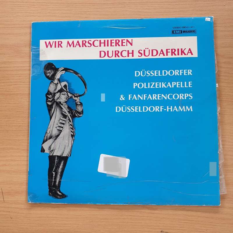Wir Marschieren Durch SudAfrika - Dusseldorfer Polizeikapella   Vinyl LP Record (VG+)
