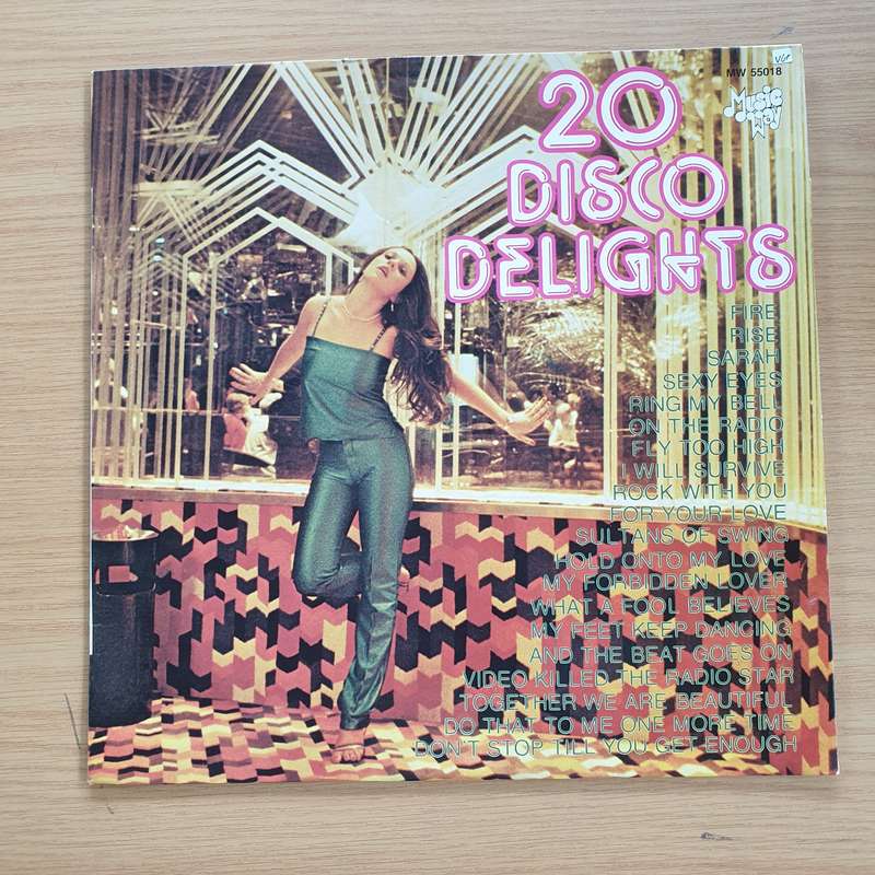 20 Disco Delights  Vinyl LP Record (VG+)