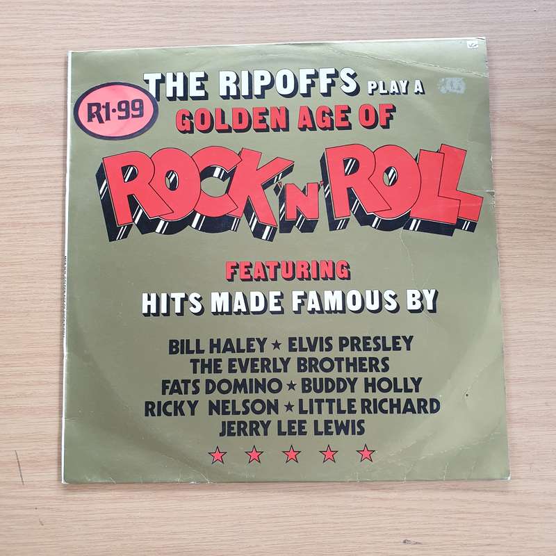 The Ripoffs  The Ripoffs Play A Golden Age Of Rock 'N' Roll  Vinyl LP Record (VG+)