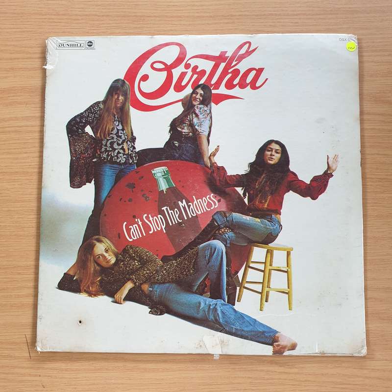 Birtha  Can't Stop The Madness -  Vinyl LP Record - Sealed