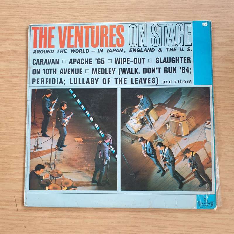 The Ventures  On Stage - Vinyl LP Record  (G+)