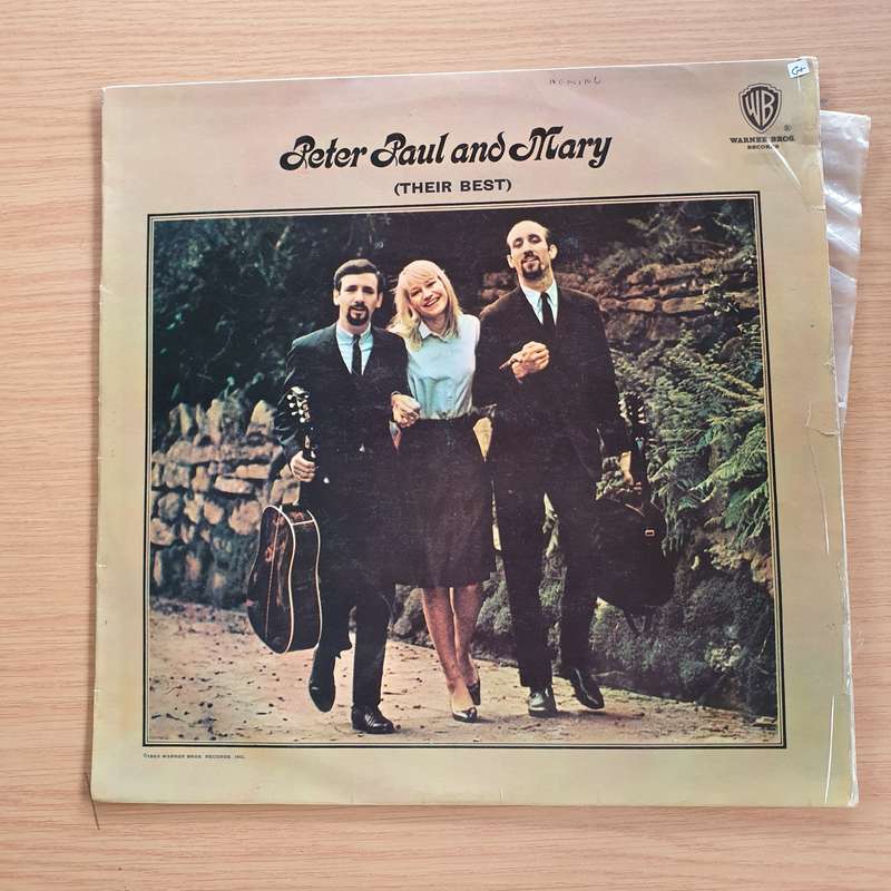 Peter, Paul and Mary - Their Best  - Vinyl LP Record  (G+)