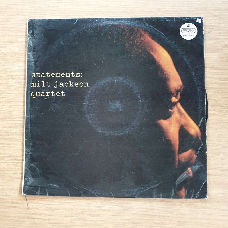 The Milt Jackson Quartet  Statements  - Vinyl LP Record  (VG)