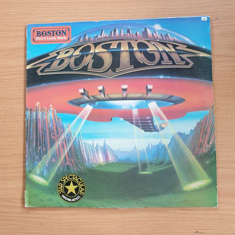 Boston - Don't Look Back (STAR 40055)  Vinyl LP Record - Very-Good+ Quality (VG+) (verygoodplus)