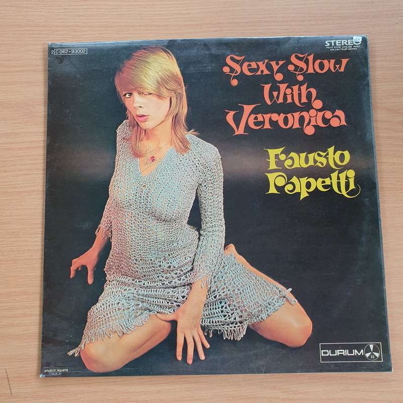Fausto Papetti  Sixy Slow With Veronica  Vinyl LP Record (VG+)