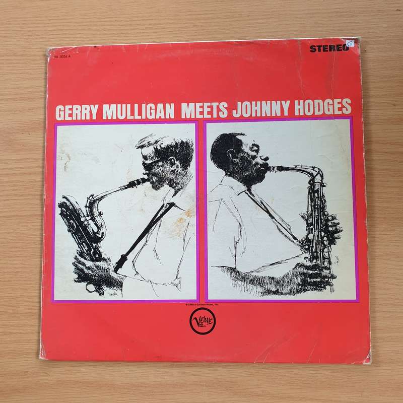 Gerry Mulligan & Johnny Hodges  Gerry Mulligan Meets Johnny Hodges  - Vinyl LP Record  (VG-)