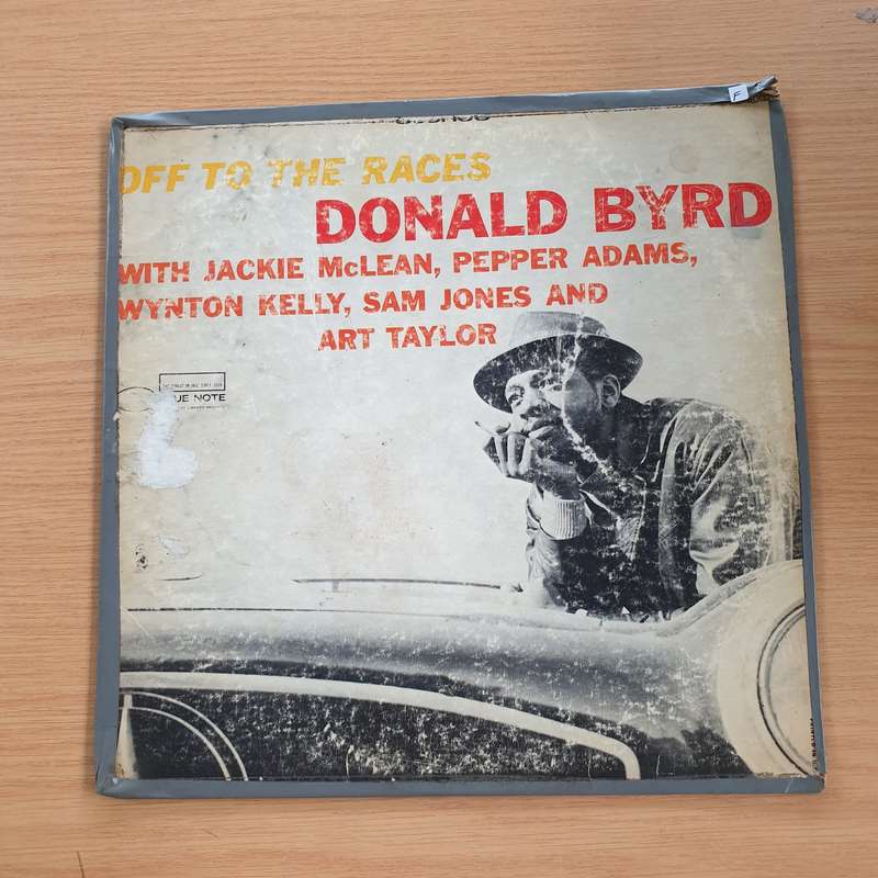 Donald Byrd  Off To The Races   Vinyl LP Record  (Fair)