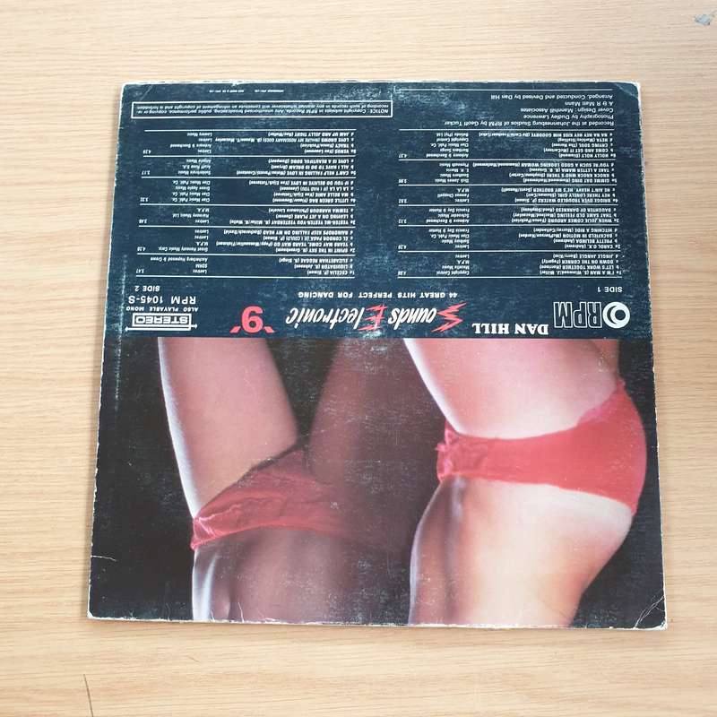 Dan Hill - Sounds Electronic 9  Vinyl LP Record (VG+)