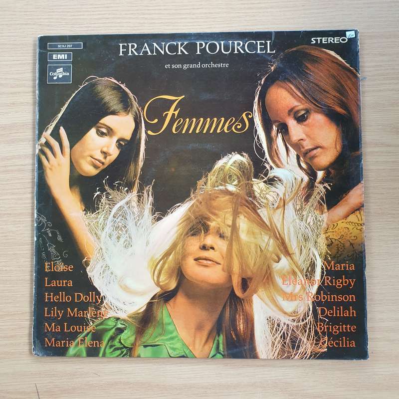 Franck Pourcel Et Son Grand Orchestre  Femmes  Vinyl LP Record (VG+)