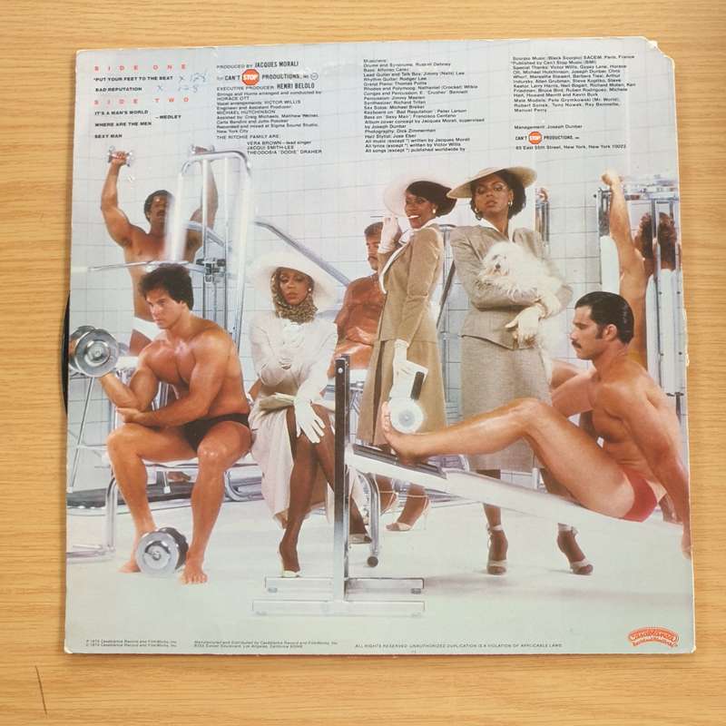 The Ritchie Family  Bad Reputation - Vinyl LP Record (VG+)