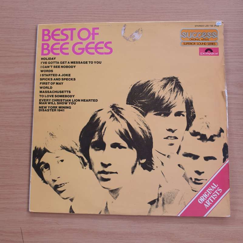 Bee Gees  - Best Of Bee Gees  - Vinyl LP Record (VG+)