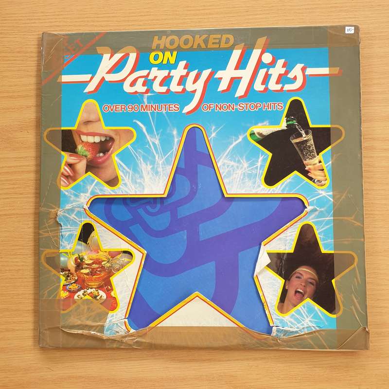 Hooked on Party Hits -  Double Vinyl LP Record  (VG)