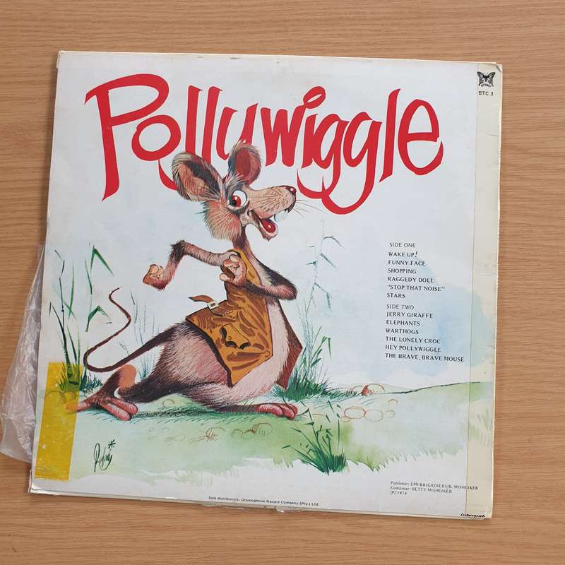 Pollywiggle - Doris Brasch/Jimmy Rayson/Dan Hill  - Vinyl LP Record (VG+)