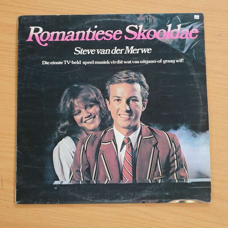 Romantiese Skooldae - Steve Van Der Merwe  Vinyl LP Record (VG+)