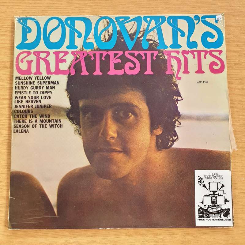 Donovan  Donovan's Greatest Hits - Vinyl LP Record (VG+)