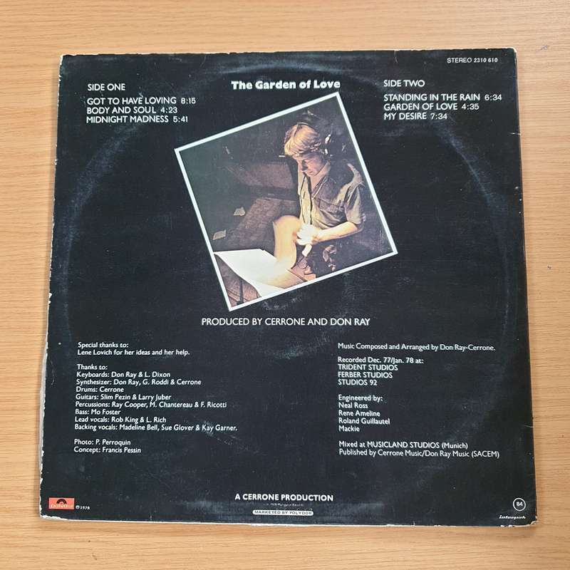 Don Ray  The Garden Of Love - Vinyl LP Record (VG+)