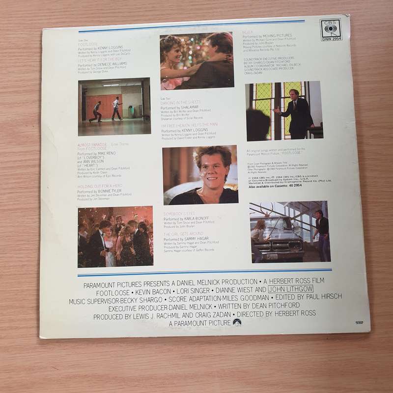 Footloose - Original Motion Picture Soundtrack - Vinyl LP Record (VG+)