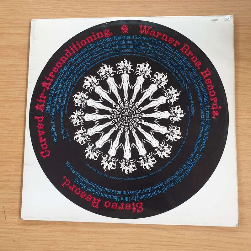 Curved Air  Airconditioning  Vinyl LP Record (VG+)