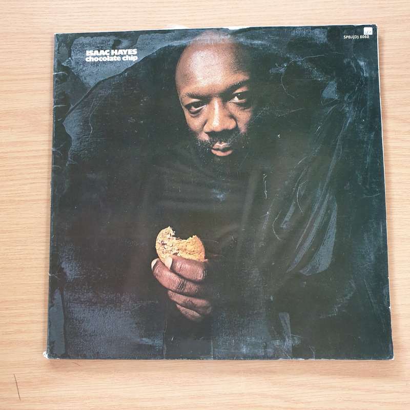 Isaac Hayes  Chocolate Chip  Vinyl LP Record (VG+)