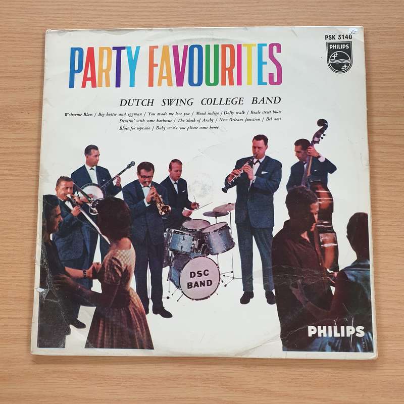 Dutch Swing College Band - Party Favourites - Vinyl LP Record (VG+)