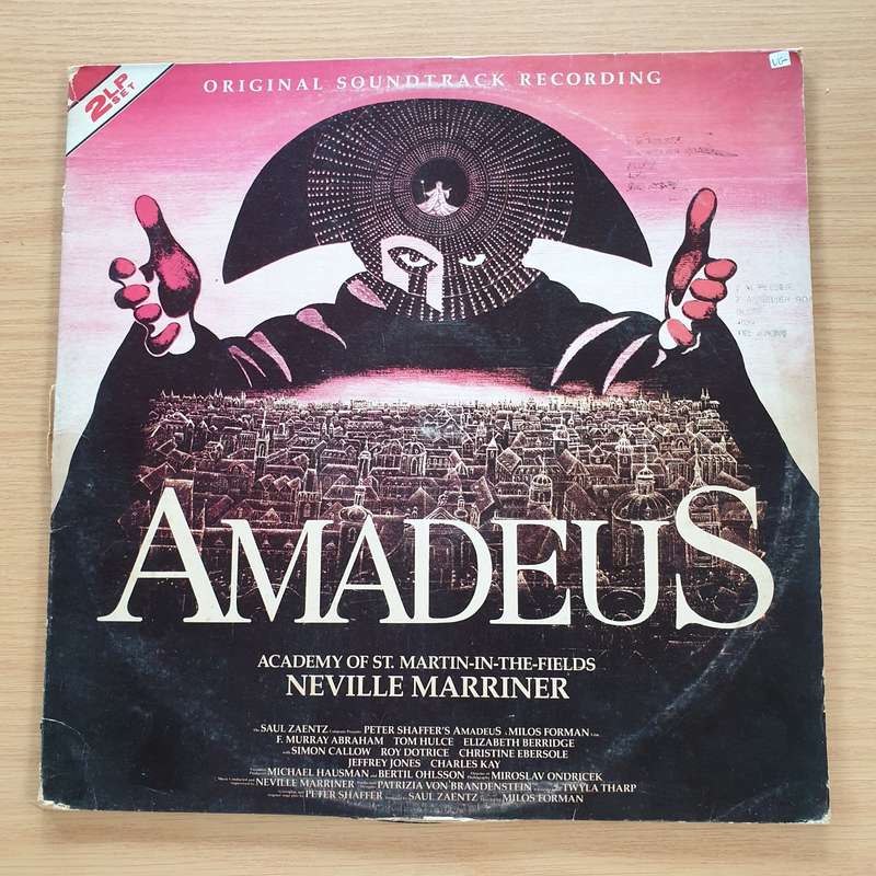 Amadeus - Original Soundtrack - Double Vinyl LP Record - Opened  - Very-Good+ Quality (VG+)