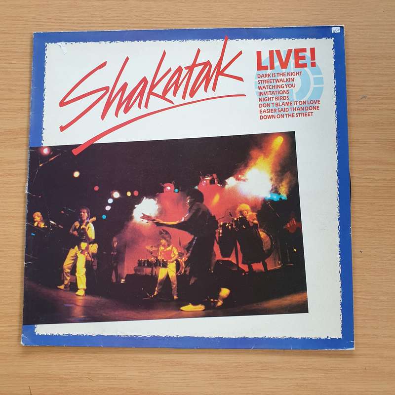 Shakatak  Live!   Vinyl LP Record (VG+)
