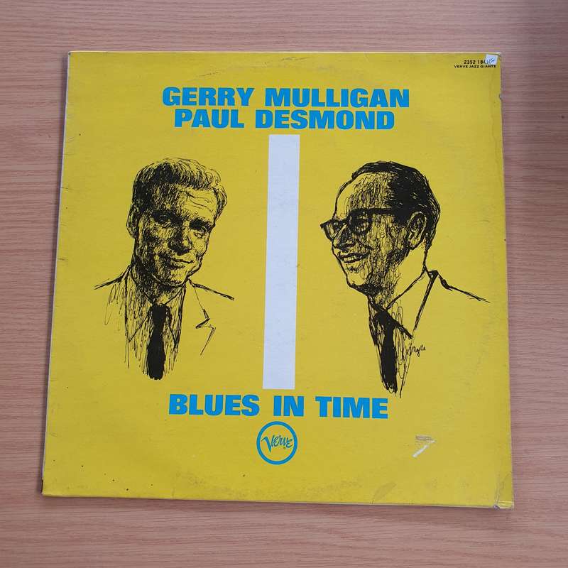 Gerry Mulligan, Paul Desmond  Blues In Time   Vinyl LP Record (VG+)