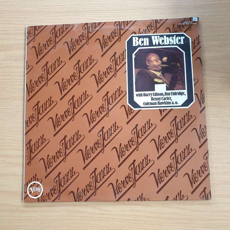 Ben Webster  Ben Webster Verve Jazz Giants   Vinyl LP Record (VG+)
