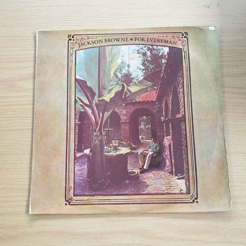 Jackson Browne  For Everyman   Vinyl LP Record (VG+)
