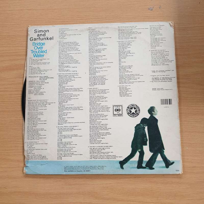 Simon And Garfunkel  Bridge Over Troubled Water (STAR)   Vinyl LP Record (VG+)