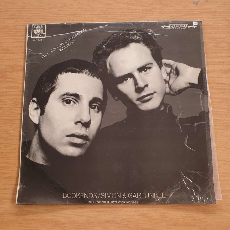 Simon & Garfunkel  Bookends  - Vinyl LP Record  (VG-)