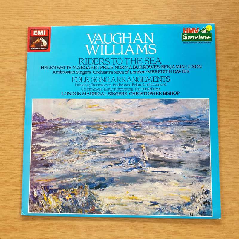 Vaughan Williams - Riders To The Sea / Folk Song Arrangements   Vinyl LP Record (VG+)