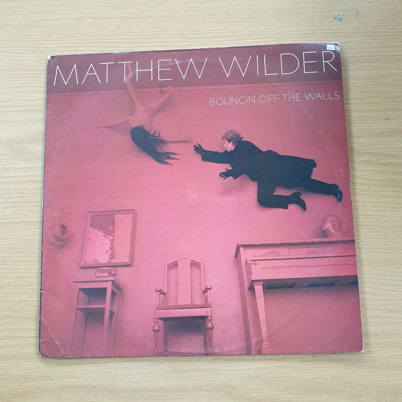 Matthew Wilder  Bouncin' Off The Walls  Vinyl LP Record (VG+)