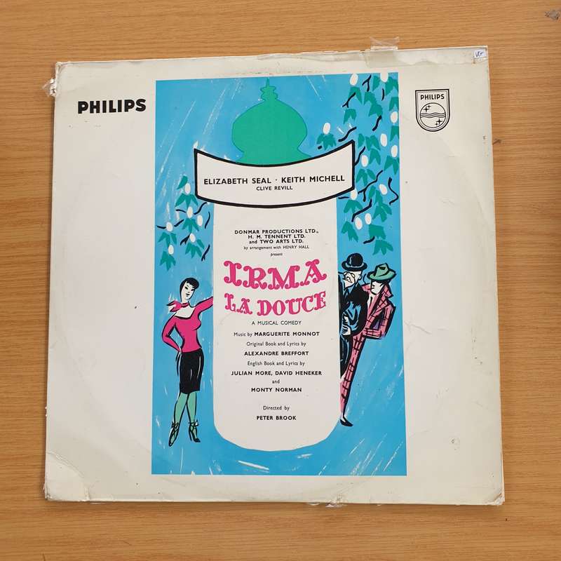 Irma La Douce   Marguerite Monnot - Elizabeth Seal, Keith Michell, Clive Revill  Vinyl LP R...