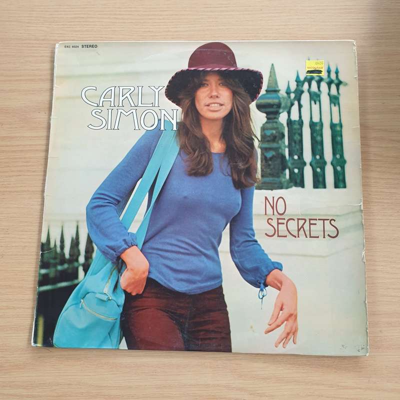 Carly Simon - No Secrets  Vinyl LP Record (VG+)
