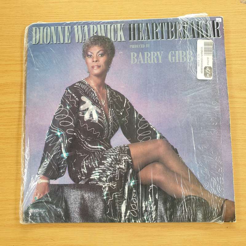 Dionne Warwick - Heartbreaker (With Andy Gibb) -  Vinyl LP Record  (VG)