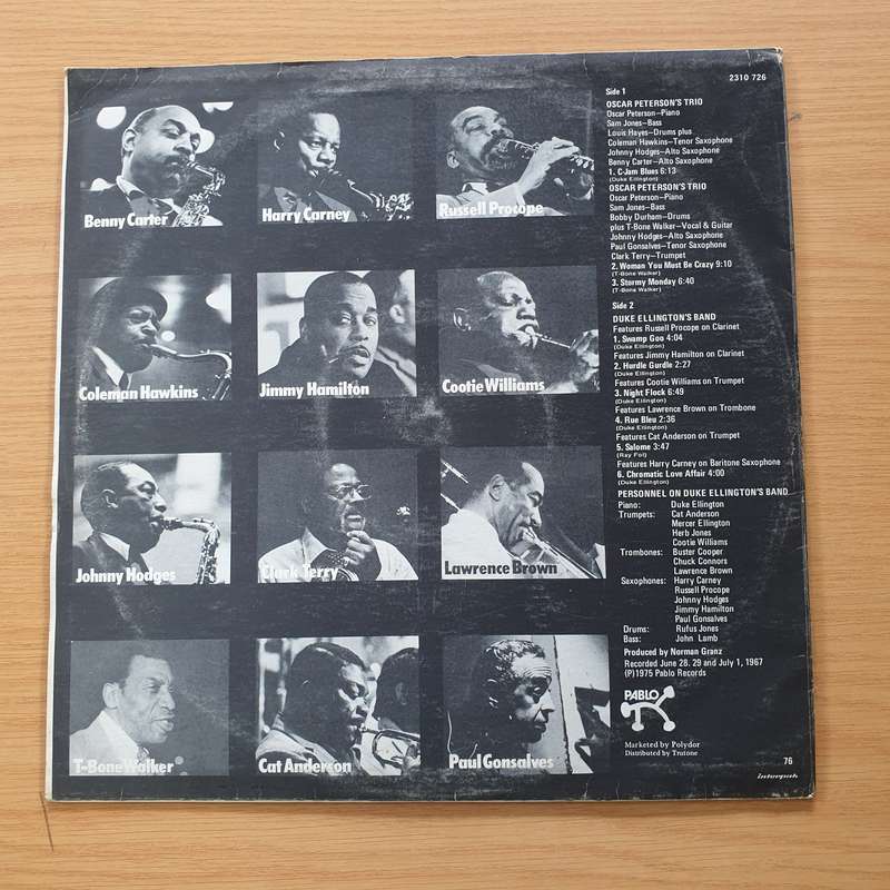 The Greatest Jazz Concert in the World - Vol 2  Vinyl LP Record (VG+)