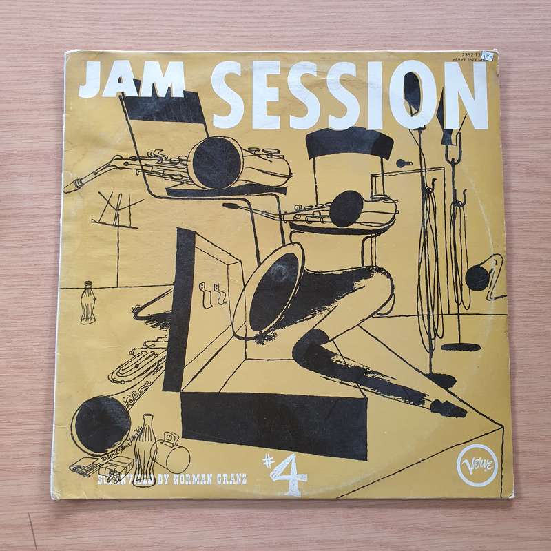 Norman Granz' Jam Session #4  Vinyl LP Record (VG+)